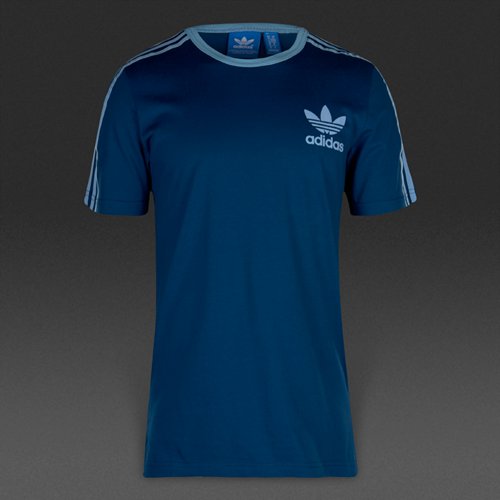 Adidas Originals Fashion Tee Adicolor Shadow Blue / Clear Blue for Men